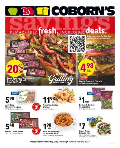Coborn's (MN, SD) Weekly Ad Flyer Specials July 4 to July 31, 2023