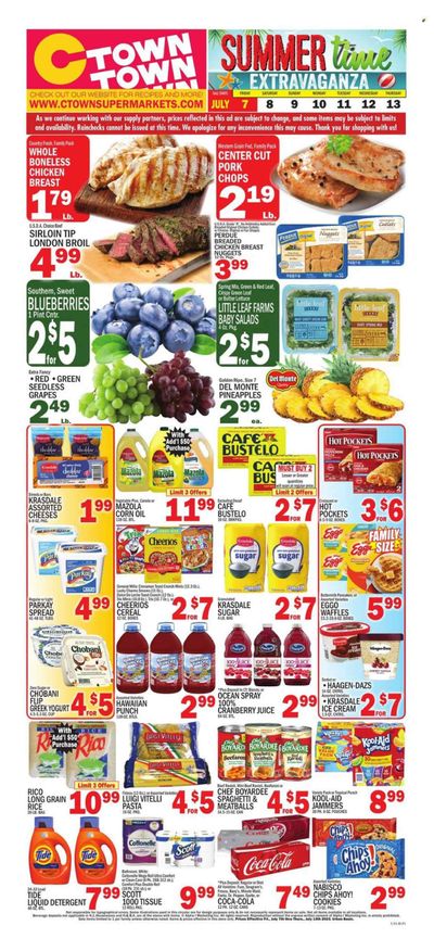 C-Town (CT, FL, MA, NJ, NY, PA) Weekly Ad Flyer Specials July 7 to July 13, 2023