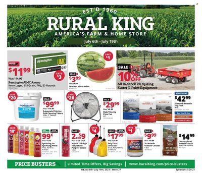 Rural King Weekly Ad Flyer Specials July 6 to July 19, 2023