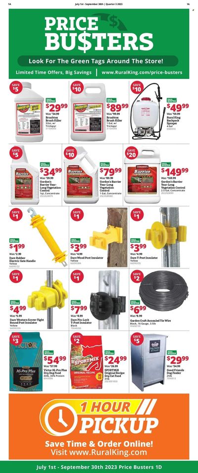 Rural King Weekly Ad Flyer Specials July 1 to September 30, 2023