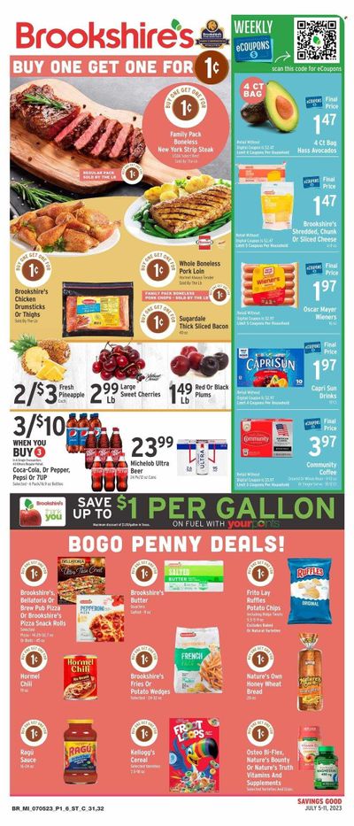 Brookshires (TX) Weekly Ad Flyer Specials July 5 to July 11, 2023