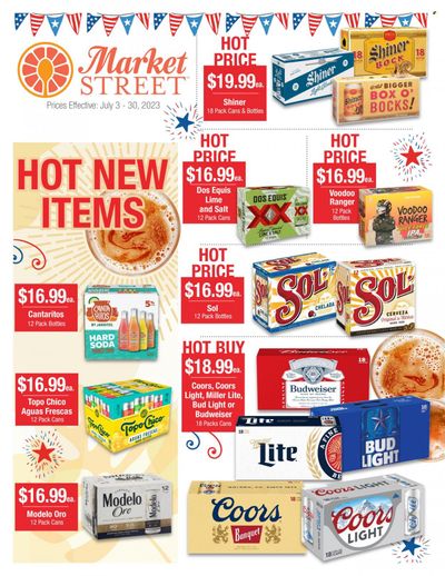 Market Street (NM, TX) Weekly Ad Flyer Specials July 3 to July 30, 2023