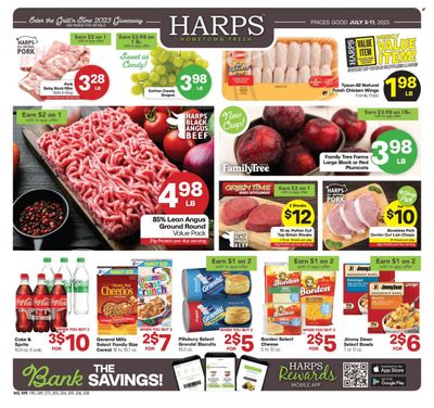Harps Hometown Fresh (AR, KS, MO, OK) Weekly Ad Flyer Specials July 5 to July 11, 2023