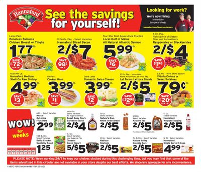 Hannaford Weekly Ad & Flyer May 10 to 16