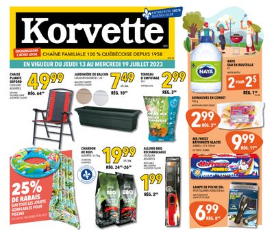 Korvette Flyer July 13 to 19