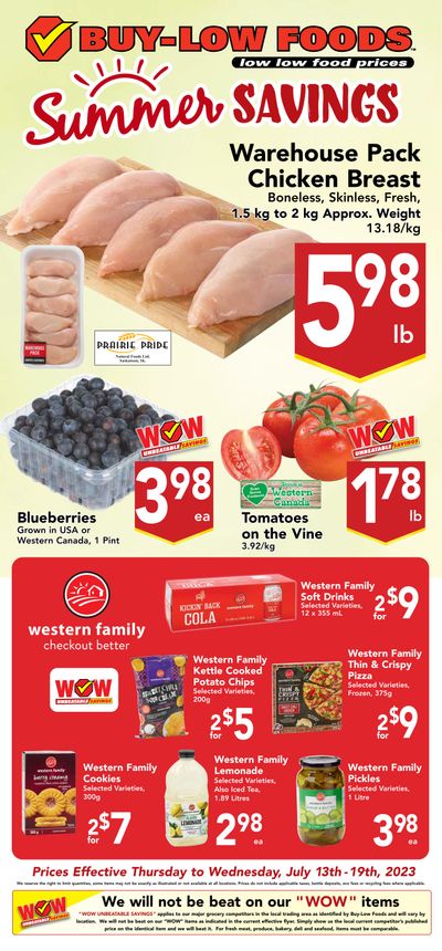 Buy-Low Foods (AB) Flyer July 13 to 19