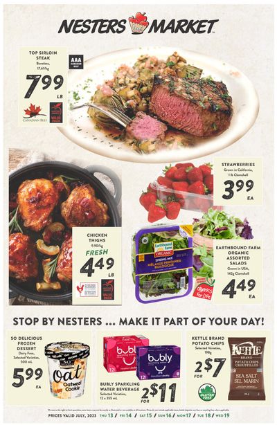 Nesters Market (AB) Flyer July 13 to 19