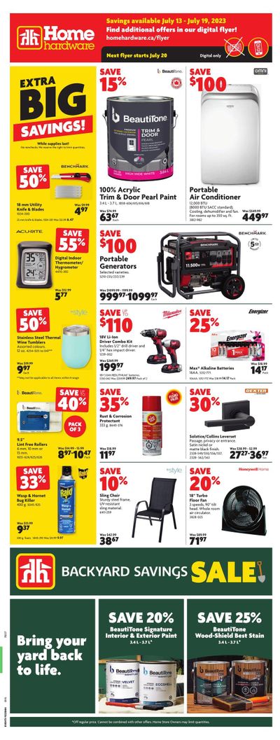 Home Hardware (BC) Flyer July 13 to 19