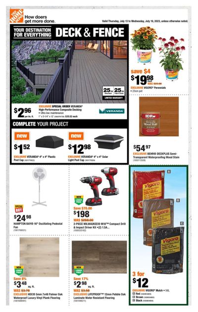 Home Depot (QC) Flyer July 13 to 19