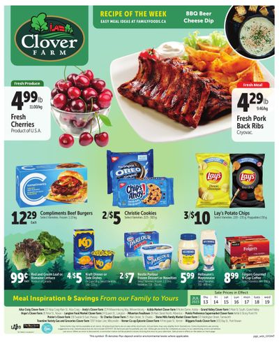 Clover Farm (ON) Flyer July 13 to 19