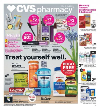 CVS Pharmacy Weekly Ad & Flyer May 10 to 16