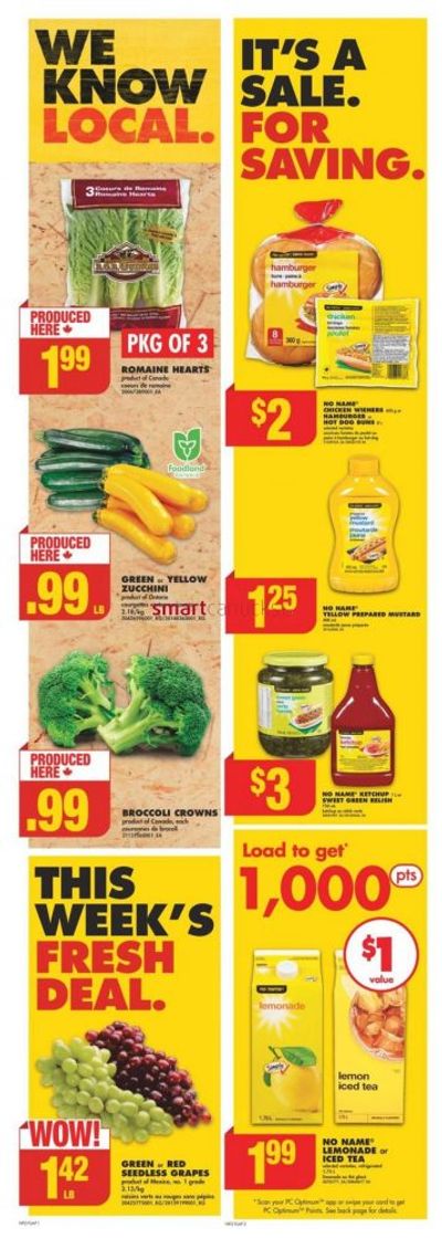 No Frills Ontario PC Optimum Offers and Flyer Deals July 13th – 19th