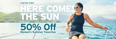 Eddie Bauer Canada Deals: Save 50% OFF Women’s Summer Faves + Extra 50% OFF Clearance