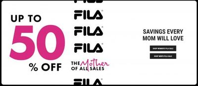 Journeys Canada Mother’s Day Sale: Save Up to 50% OFF Women’s & Men’s FILA + FREE Shipping + More