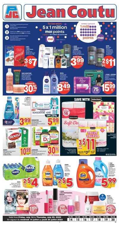 Jean Coutu (ON) Flyer July 14 to 20