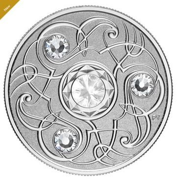 Royal Canadian Mint New Coins: 2020 June Birthstone + Mayflower: Floral Emblems of Canada: Nova Scotia
