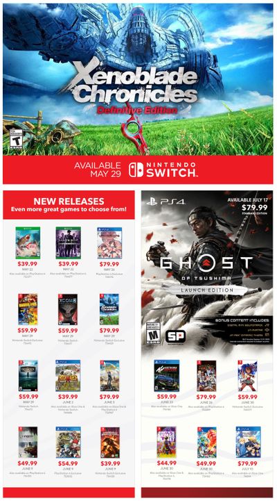 EB Games Flyer May 6 to 31