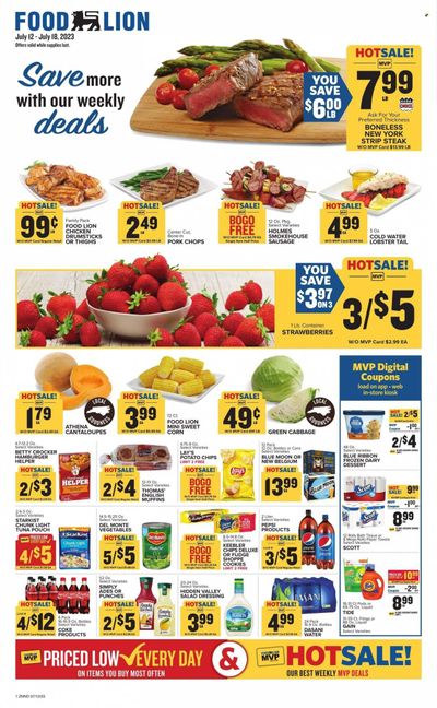 Food Lion (NC) Weekly Ad Flyer Specials July 12 to July 18, 2023