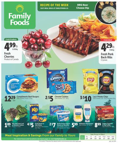 Family Foods Flyer July 13 to 19
