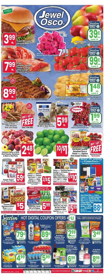 Jewel Osco (IL) Weekly Ad Flyer Specials July 12 to July 18, 2023