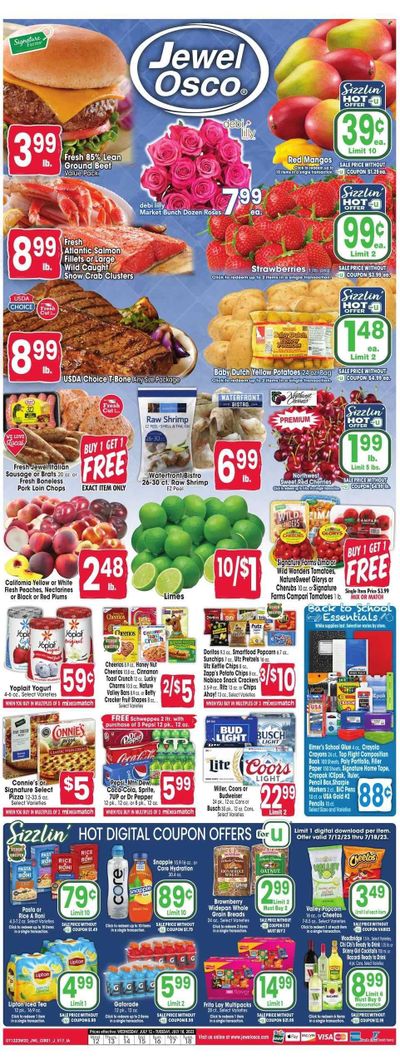 Jewel Osco (IA) Weekly Ad Flyer Specials July 12 to July 18, 2023