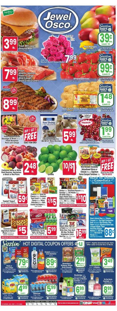 Jewel Osco (IL) Weekly Ad Flyer Specials July 12 to July 18, 2023