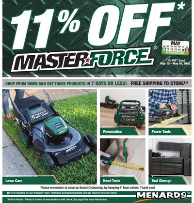 Menards Weekly Ad & Flyer May 10 to 16