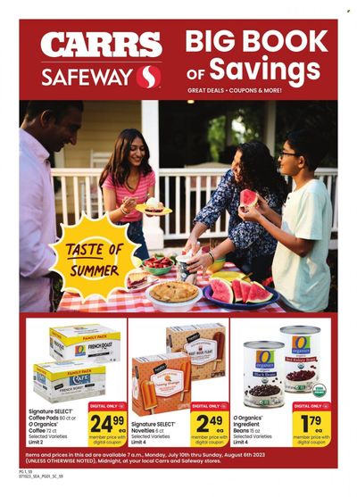 Safeway (AK) Weekly Ad Flyer Specials July 10 to August 6, 2023