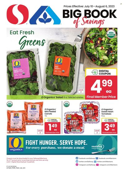 Safeway (OR, WA) Weekly Ad Flyer Specials July 10 to August 6, 2023