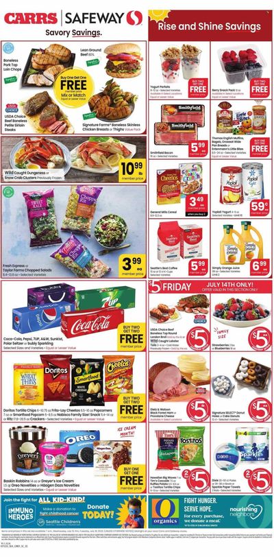 Safeway (AK) Weekly Ad Flyer Specials July 12 to July 18, 2023