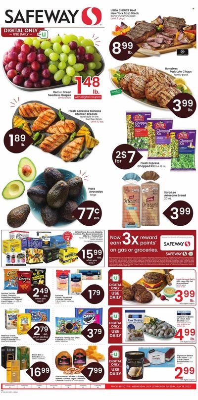 Safeway (CO) Weekly Ad Flyer Specials July 12 to July 18, 2023