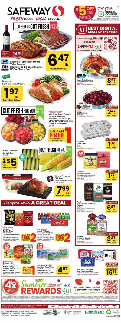 Safeway (NE) Weekly Ad Flyer Specials July 12 to July 18, 2023