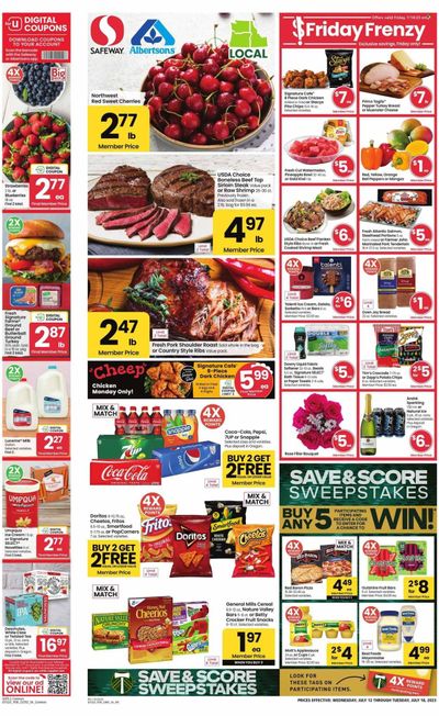 Safeway (OR, WA) Weekly Ad Flyer Specials July 12 to July 18, 2023