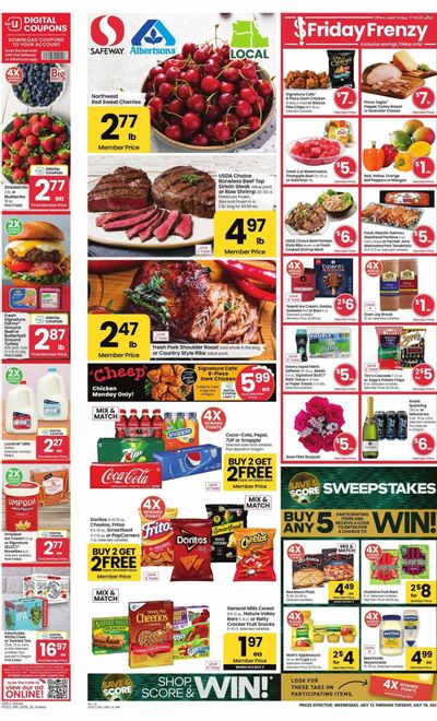 Safeway (OR, WA) Weekly Ad Flyer Specials July 12 to July 18, 2023