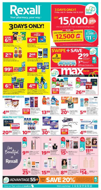 Rexall (MB) Flyer July 14 to 20