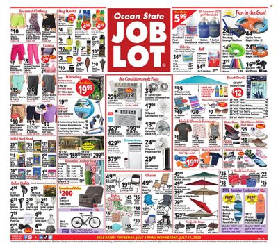 Ocean State Job Lot (CT, MA, ME, NH, NJ, NY, RI, VT) Weekly Ad Flyer Specials July 6 to July 12, 2023