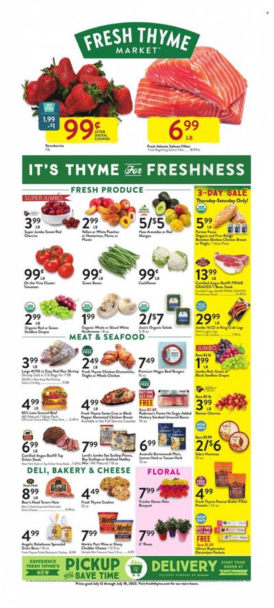 Fresh Thyme Weekly Ad Flyer Specials July 12 to July 18, 2023