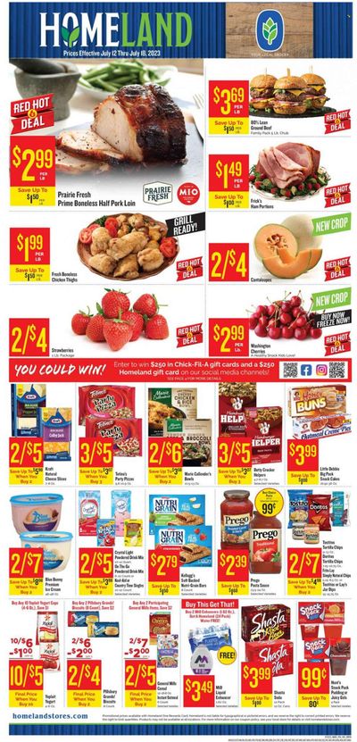 Homeland (OK, TX) Weekly Ad Flyer Specials July 12 to July 18, 2023