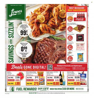 Lowes Foods (NC, SC) Weekly Ad Flyer Specials July 12 to July 18, 2023