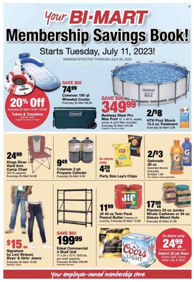 Bi-Mart (ID, OR, WA) Weekly Ad Flyer Specials July 11 to July 25, 2023