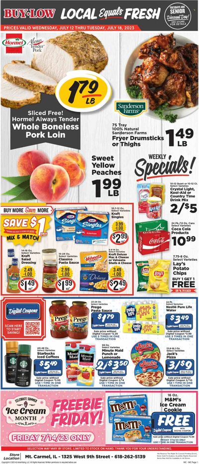 IGA (IL) Weekly Ad Flyer Specials July 12 to July 18, 2023
