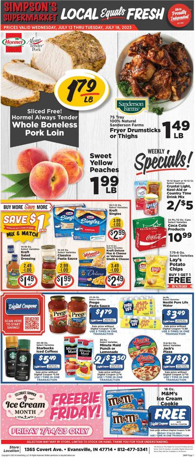 IGA (IN) Weekly Ad Flyer Specials July 12 to July 18, 2023 IGA (IN) Weekly Ad Flyer Specials July 12 to July 18, 2023
