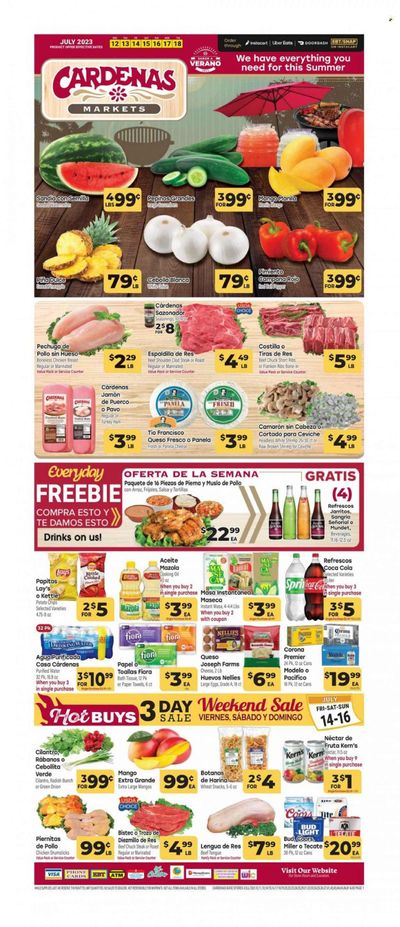 Cardenas (CA, NV) Weekly Ad Flyer Specials July 12 to July 18, 2023