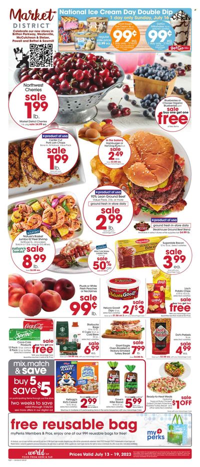 Giant Eagle (OH) Weekly Ad Flyer Specials July 13 to July 19, 2023