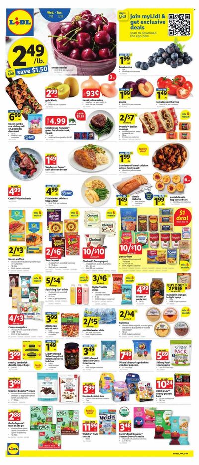 Lidl (GA, MD, NC, NJ, PA, SC, VA) Weekly Ad Flyer Specials July 19 to July 25, 2023