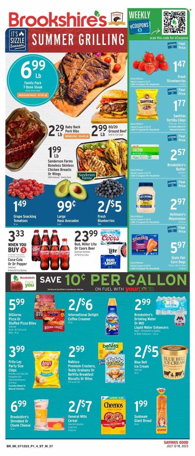 Brookshires (LA) Weekly Ad Flyer Specials July 12 to July 18, 2023