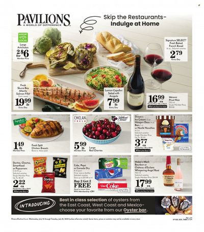 Pavilions (CA) Weekly Ad Flyer Specials July 12 to July 18, 2023