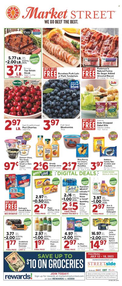 Market Street (NM, TX) Weekly Ad Flyer Specials July 12 to July 18, 2023