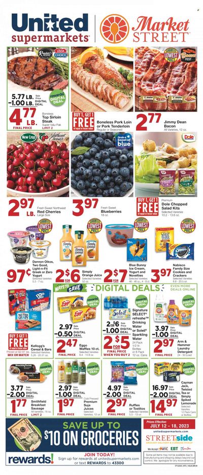 United Supermarkets (TX) Weekly Ad Flyer Specials July 12 to July 18, 2023