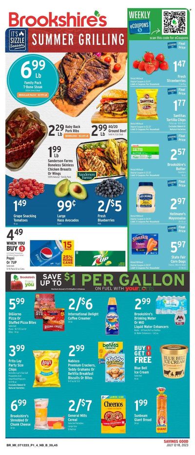 Brookshires (AR) Weekly Ad Flyer Specials July 12 to July 18, 2023